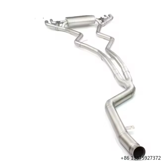 Exhaust Wrap Titanium - Hoogwaardig uitlaatsysteem met kleppen, titanium Valvetronic