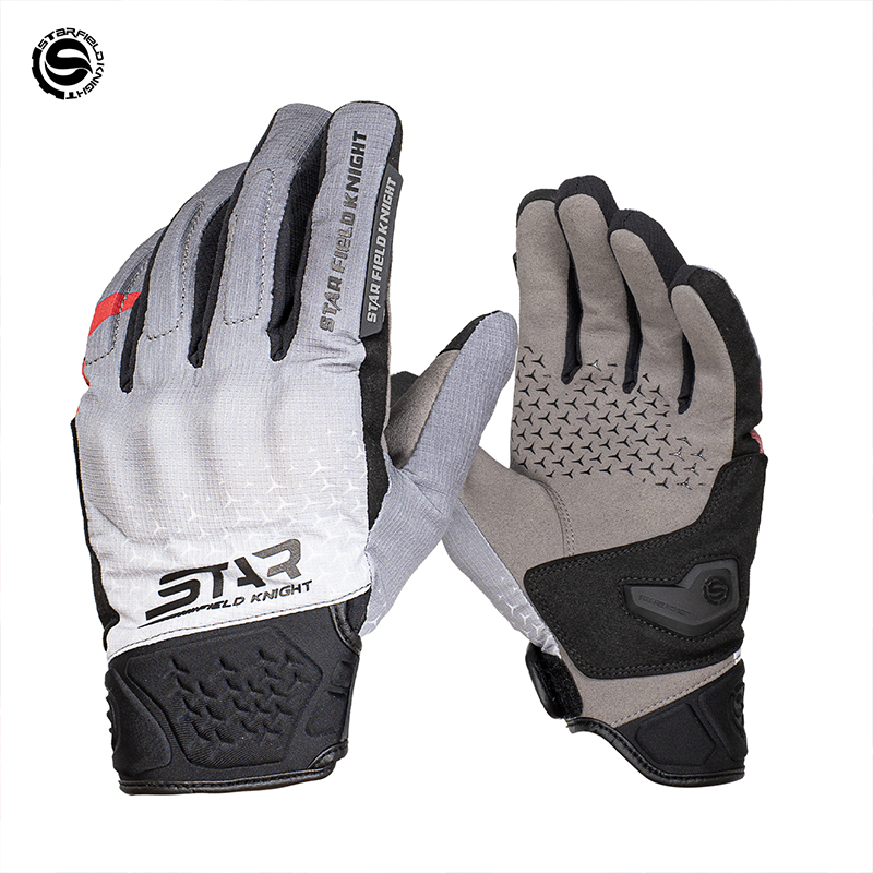 Motorcycle Gear White - SFK Witte motorfietsfietshandschoenen Waterdicht Regendicht 2026