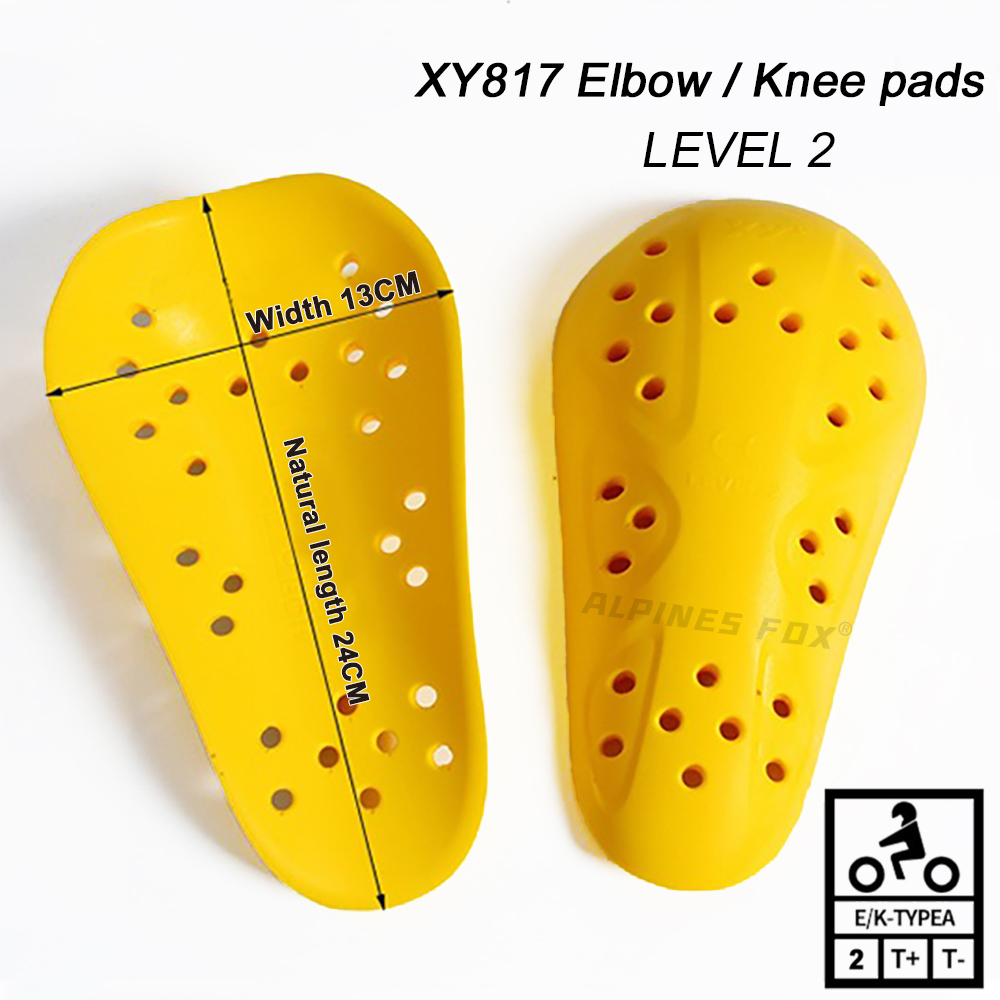 Motorcycle Gear Alpine - Motorbroek Insert Kniebeschermers Ce Level 2