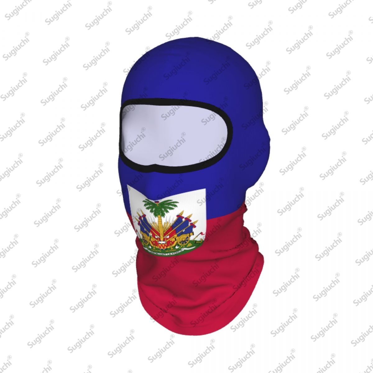 Helmet Full Face - Haiti Cycling Balaclava Volledige gezichtsbedekking voor