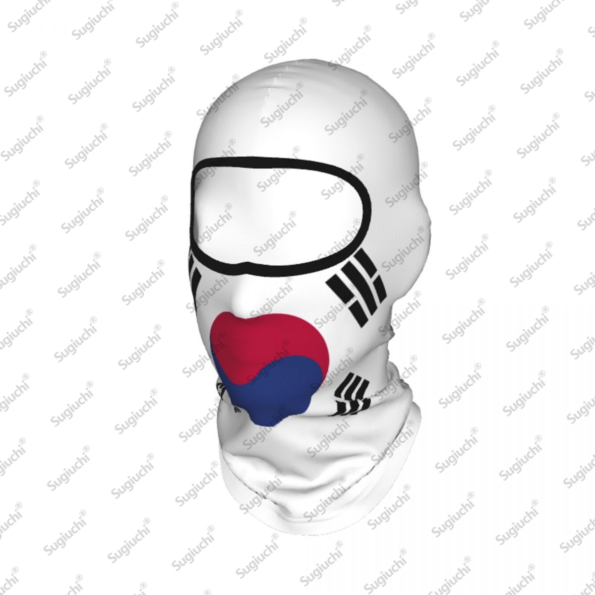 Helmet Full Face - Zuid-Korea Fietsbalaclava Volledige gezichtsbedekking voor skiën