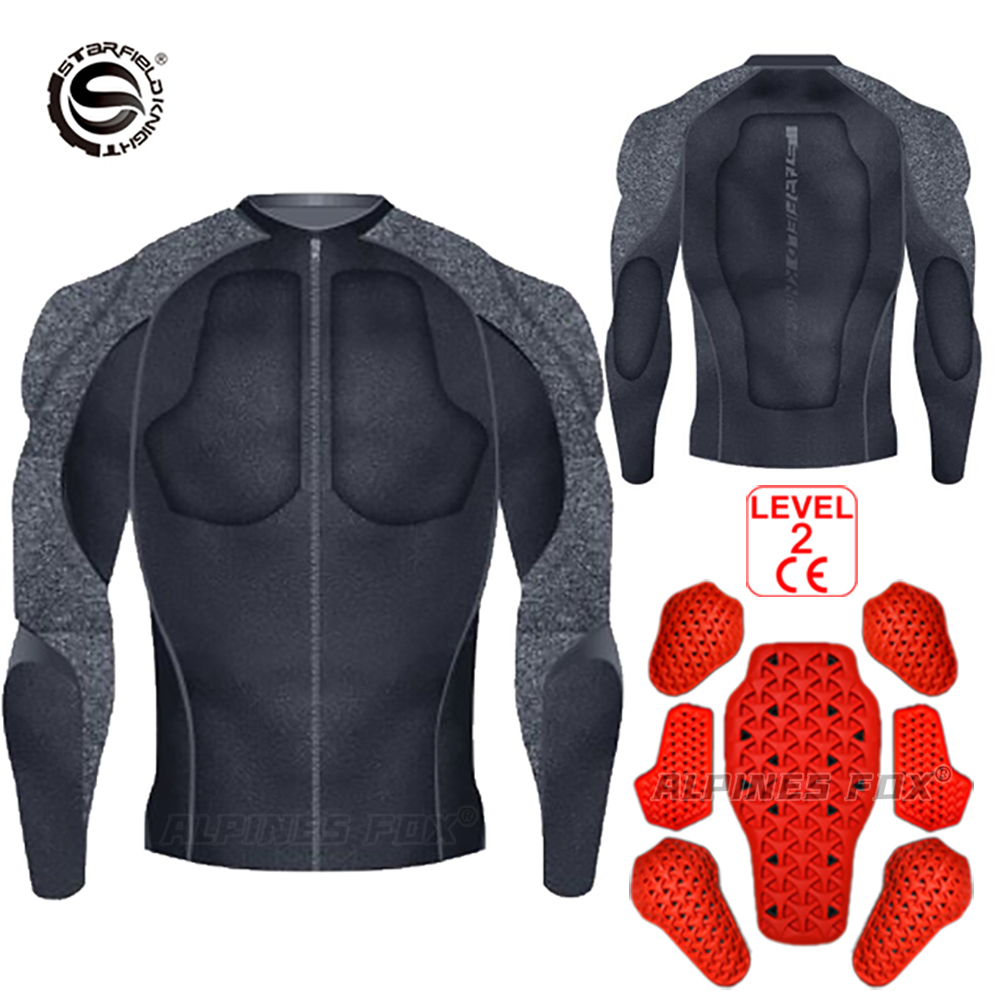 Motorcycle Gear Alpine - Zomer Heren Motorfiets Soft Armor Jacket