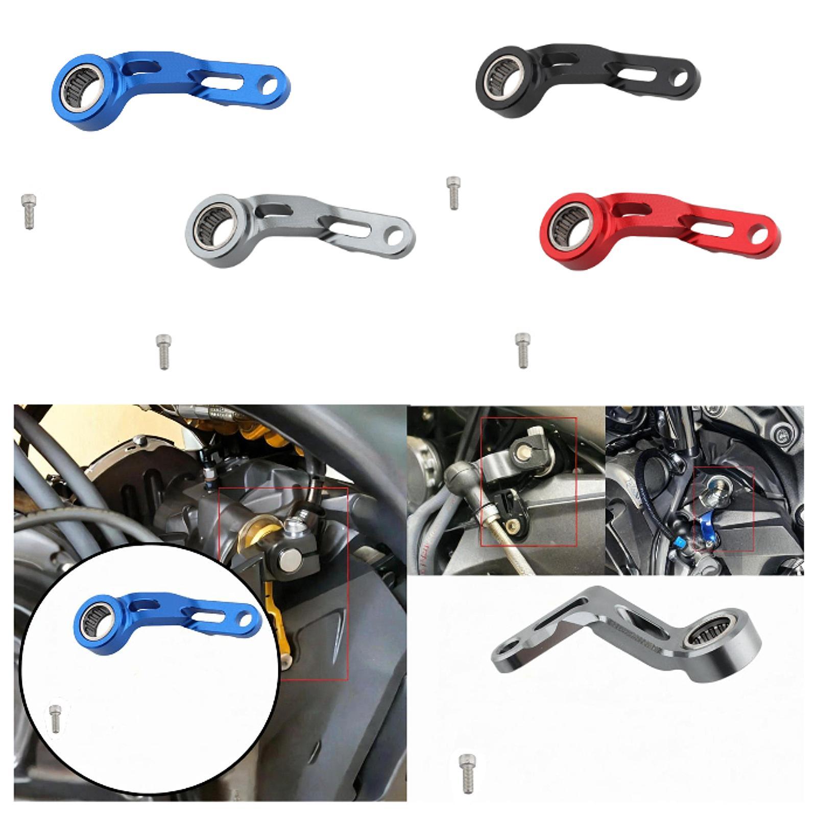 Motorcycle Gear Holder - Aluminiumlegering schakelstabilisator motorfiets versnellingspook ondersteuning upgrade