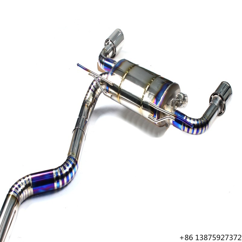 Exhaust Wrap Titanium - Uitlaatsysteem titaniumlegering voor 3 Serie B48