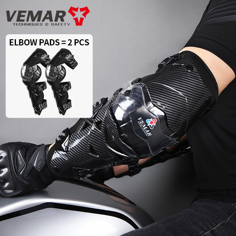 Motorcycle Gear For Women - VEMAR E-18H Motocross Elleboogbeschermers Motorrijuitrusting voor