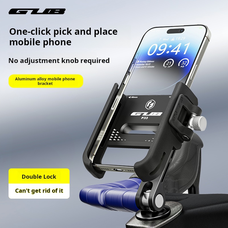 Phone Mount Handlebar - GUB Stuurpenkap Telefoonhouder Universele Motorfiets MTB