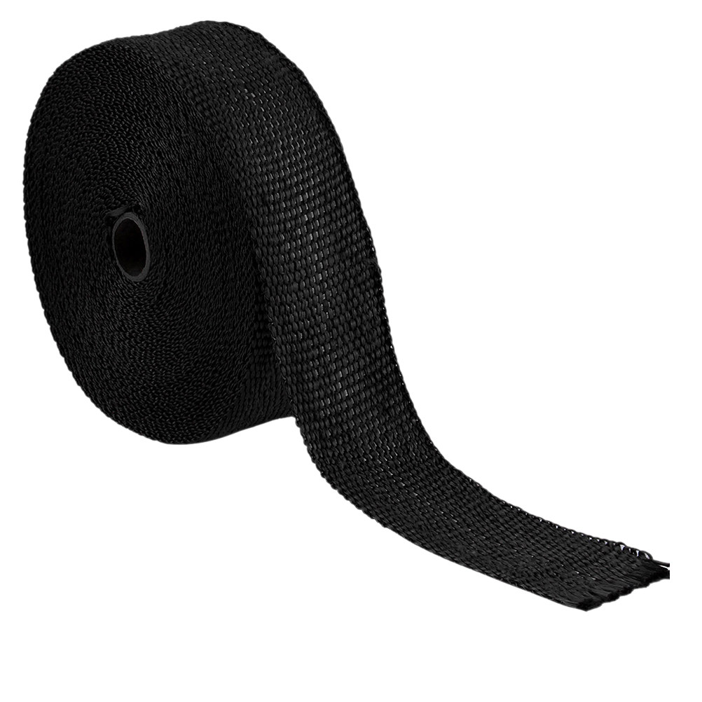 Exhaust Wrap Titanium - 10 stuks uitlaatwarmtebeschermingsrol 1,5 mm 50