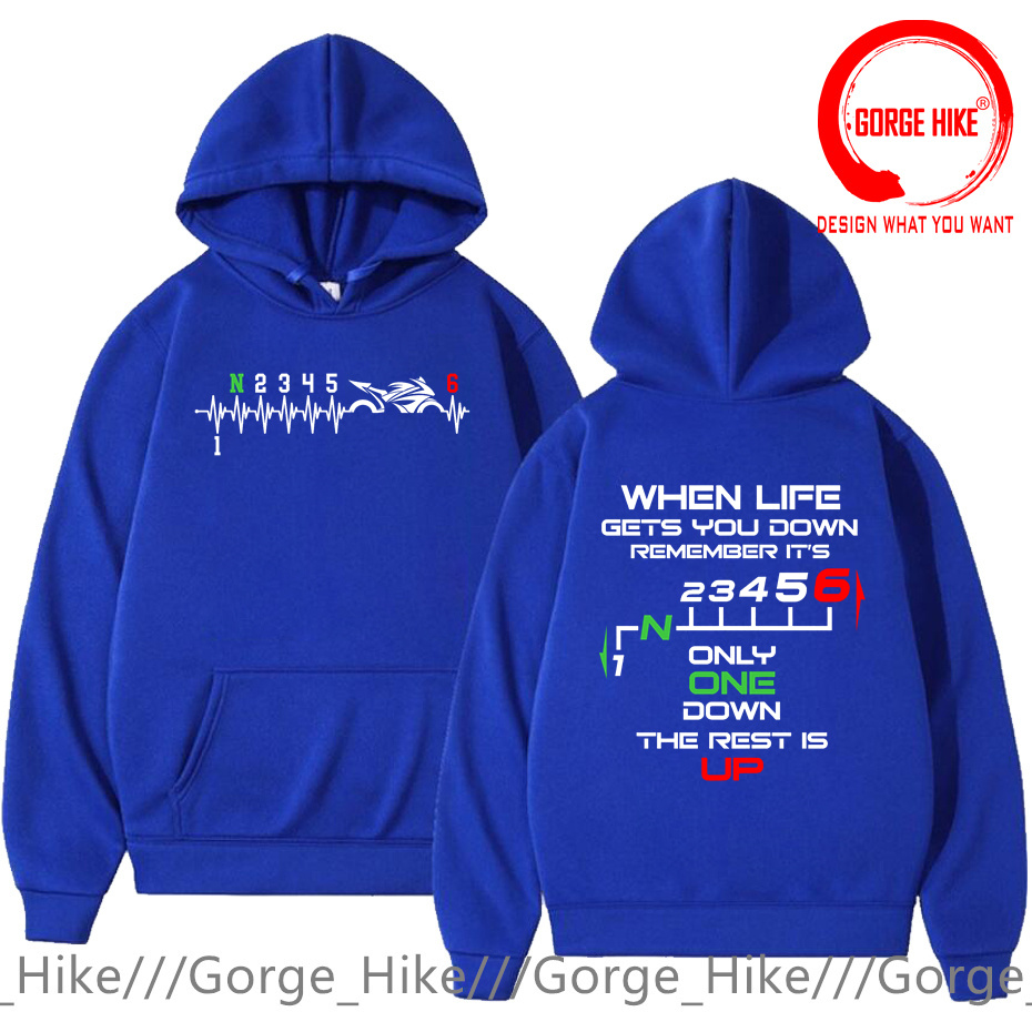 1N23456 Motorcycle Gear Shift  - Motorcycle Gear Hoodie recensie en prijs