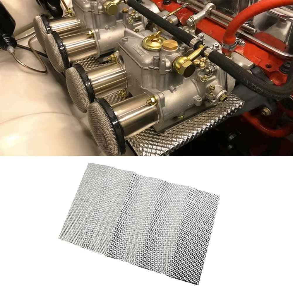 1 Pc Auto Reliëf Aluminium Hit - Exhaust Wrap Titanium recensie en prijs