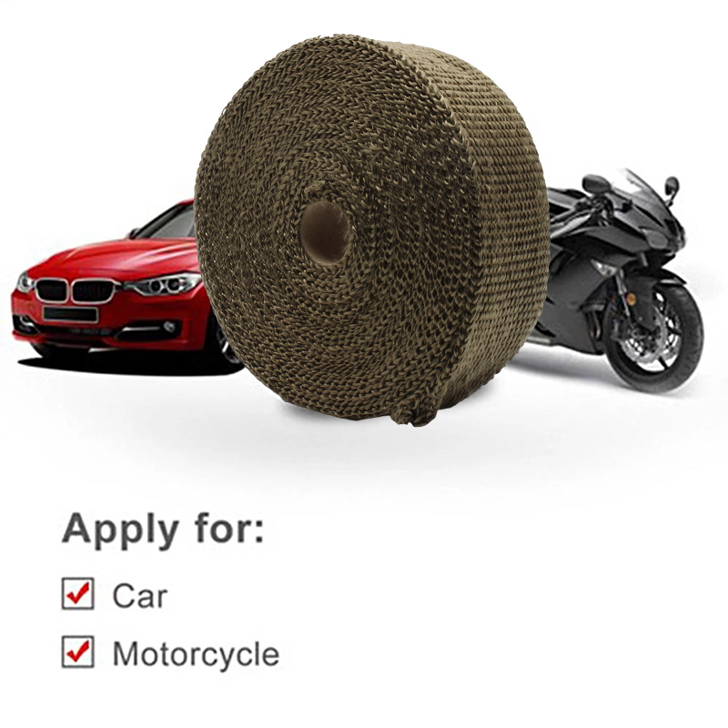 Enduro Uitlaat Thermische Band - Exhaust Wrap Titanium recensie en prijs