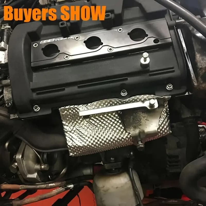 2PC Auto Uitlaat Reliëf Alumin - Exhaust Wrap Titanium recensie en prijs