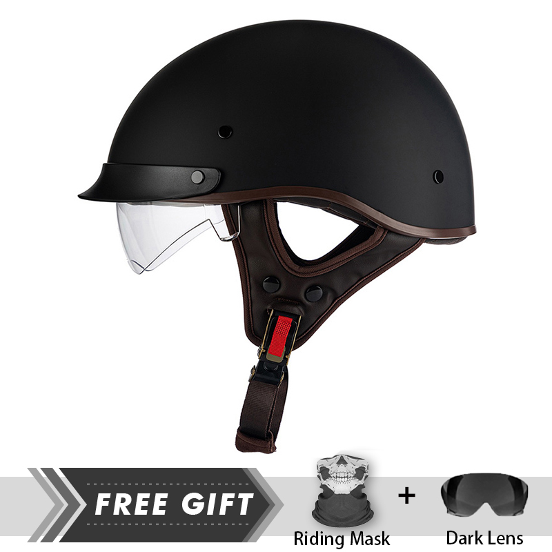Crash Kopstuk Half Gezicht Hel - Motorcycle Gear In Store recensie en prijs