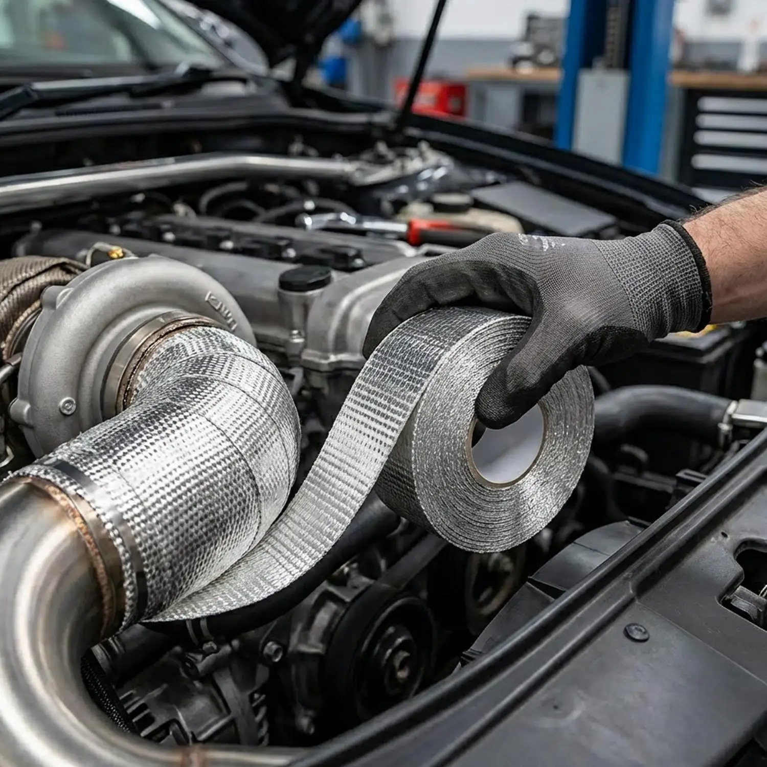 Motorfietsdemper Thermische Ta - Exhaust Wrap Titanium recensie en prijs