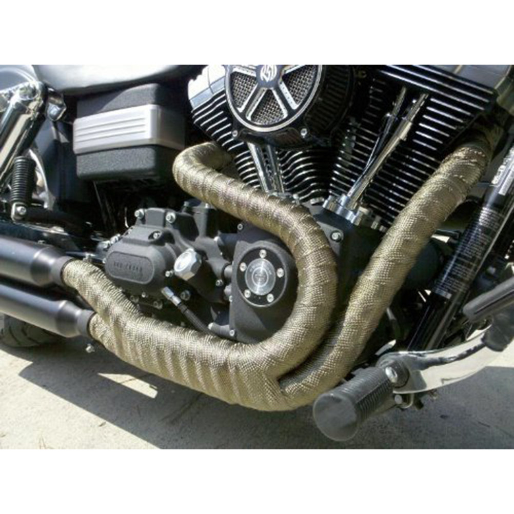 6 stuks premium titanium uitla - Exhaust Wrap Titanium recensie en prijs