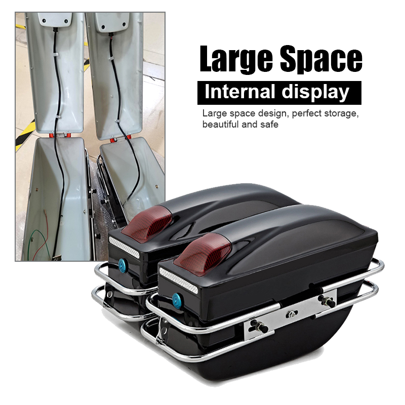 Universele Motorcycle Side Box - Motorcycle Gear Warehouse recensie en prijs