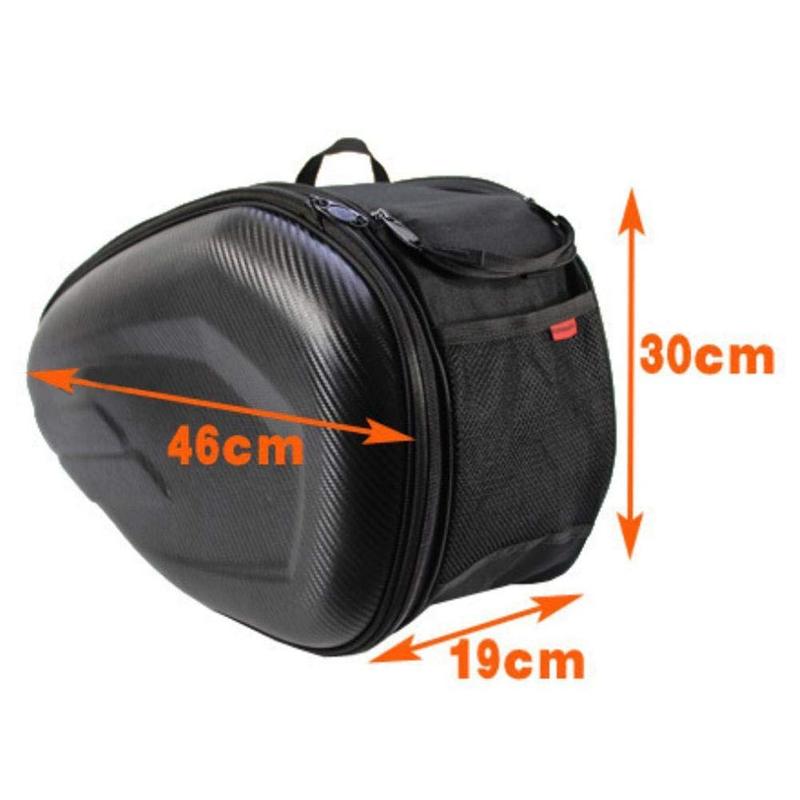 Zwart 36-58L Motorfiets Zadelt - Motorcycle Gear Warehouse recensie en prijs