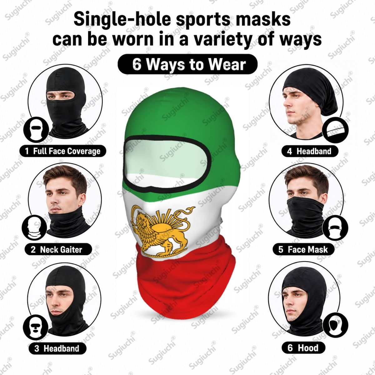 Iran Perzië Lion Cycling Balac - Helmet Full Face recensie en prijs