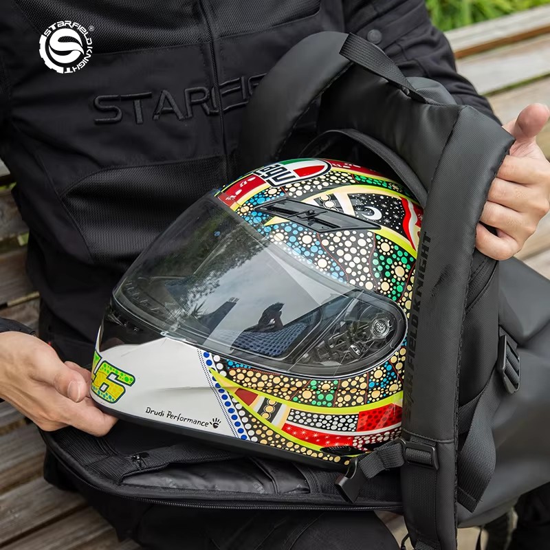 SFK Motorhelmtas met grote cap - Motorcycle Gear White recensie en prijs