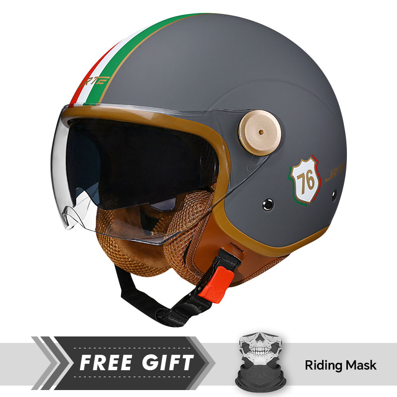 Dubbele Lens Open Gezicht Moto - Motorcycle Gear In Store recensie en prijs