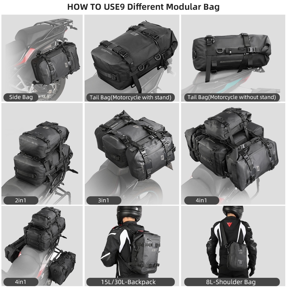 Rhinowalk Motorfiets Rugzak Wa - Motorcycle Gear Warehouse recensie en prijs