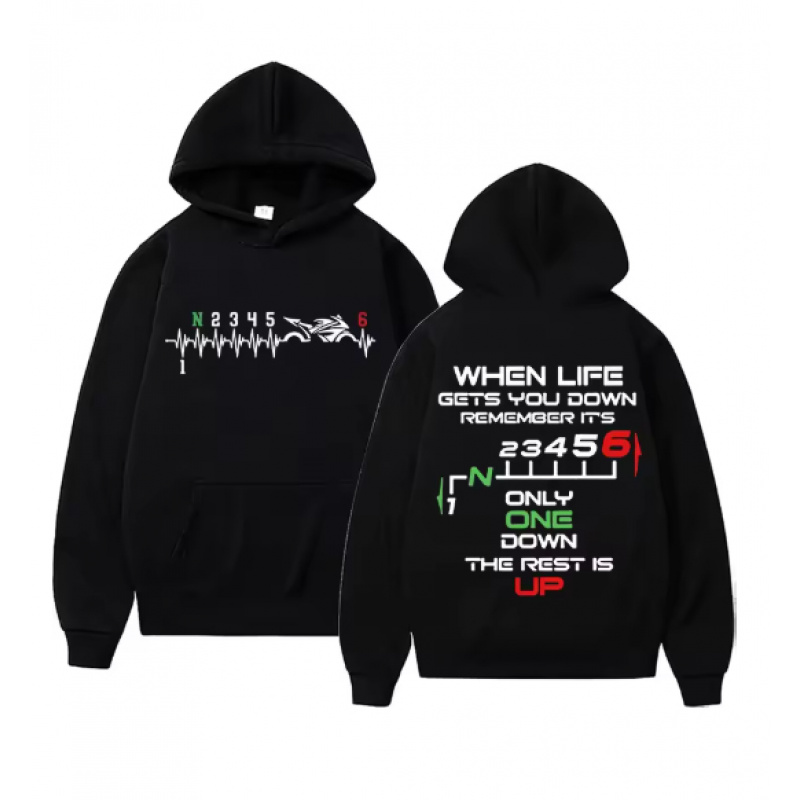 1N23456 Unisex motorfietsuitru - Motorcycle Gear Hoodie recensie en prijs